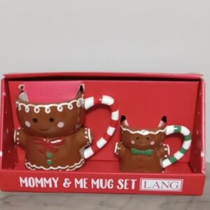 Lang Gingerbread Mommy & Me Mug Set New